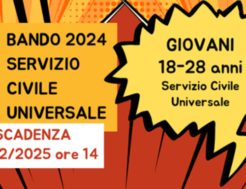 BANDO 2024 SERVIZIO CIVILE UNIVERSALE